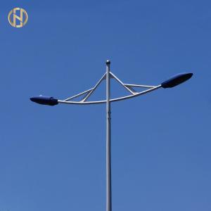 Quality ASTM A123 Tubular Street Light Pole For Highway Roadside wholesale