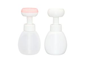 Quality Flower Shape Foam Pump Bottle PP / PE / Soft Touch Children Hand Sanitizer 300ml wholesale