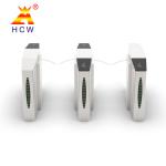 30 People / Minute 304 Stainless Steel Cabinet Optical Flap Barrier Turnstile