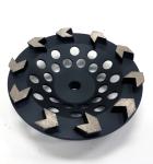 7” Arrow Segment Diamond Cup Wheel