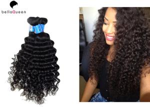 Quality 100% Virgin Full Cuticle Top 6A Remy Hair Extension Brazilian Deep Wave wholesale