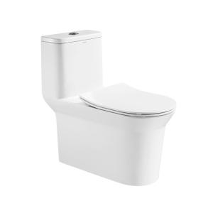 Quality 1 Piece Chair Height Elongated Toilet With Seat Cover wholesale