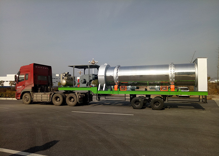 Highway Construction 120TPH Mobile Asphalt Mixing Plant