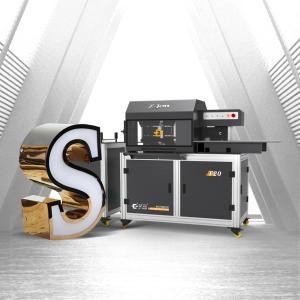 Quality EJON T20 Outdoor Advertising Automatic SS Signs Making Machine Material Width 10-130mm wholesale