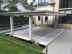Quality PJS Underground Car Storage Lift Hydraulic Two Level Car Parking System wholesale