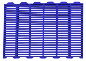 Quality PP Material Plastic Floor Covering / Plastic Animal Flooring Flat And Firm Surface wholesale