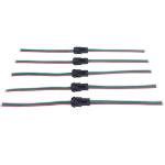 3 Wire Led Strip Male And Female Connectors Addressable 3mm-15mm