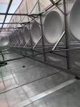 Food grade Stainless Steel Water Storage Tank Hot Pressed Panel metal Drinking