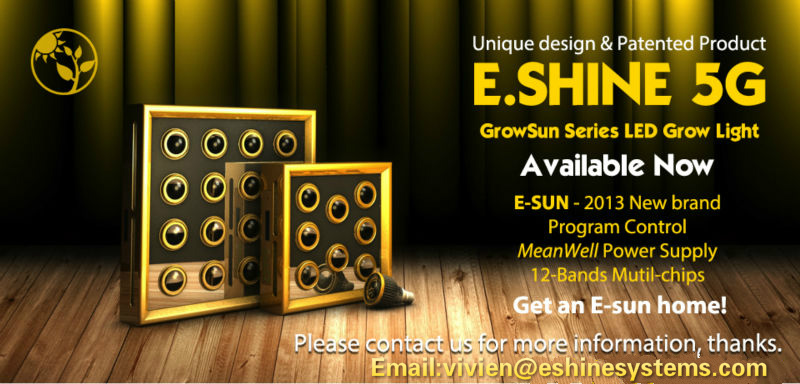 5G GrowSun Series, 6-bands full spectral from 400-760nm & white for the best grow effect.
