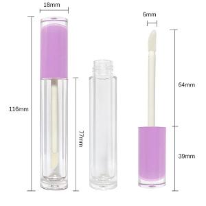 Quality GMPC Ladies Face Makeup Lip Gloss Tubes Empty Lipgloss Tube wholesale