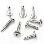 Hex Socket Flat Head Self Drilling Screws Factory Price Stainless Steel With