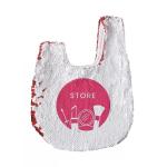 DIY LOGO Sublimation Shiny Sequin Wrist Bag Walking Makeup Bag