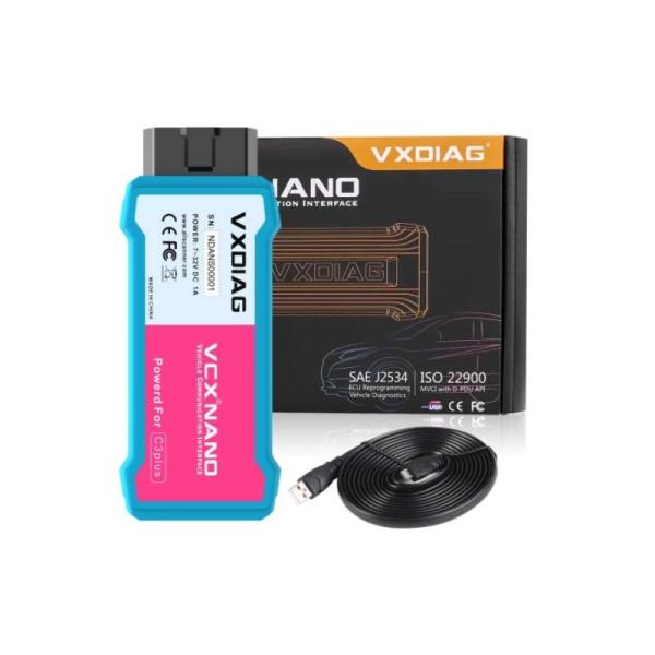 2024 VXDIAG VCX NANO for NISSAN Infiniti GTR Diagnostic Tool WiFi Version