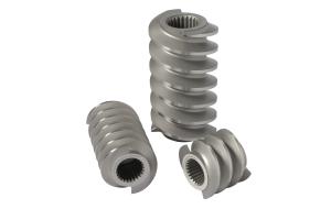 Quality Stainless Steel Wenger 185 Screw Elements for Puffing Machine Used in Pet Food Production wholesale