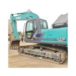 Used Kobelco Sk230-6E Excavator with Original Hydraulic Pump 23000 KG Machine