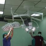 LED Ceiling Operation Theatre Lights Electric Technomed Ot Light 5000K