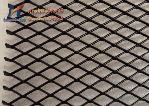 Quality Facade Aluminum Expanded Mesh 30m Black Expanded Metal Sheet wholesale