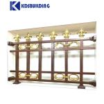 Outdoor Building Balcony Railing Metal Stainless Steel Pipe Railing Balcony