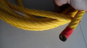 Quality Yellow 16mm Combination Playground Ropes 500 Metres wholesale