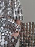Durable Metal Sequin Fabric With Customizable Wire Diameter 2-7mm