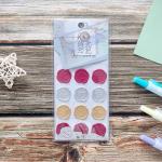 OEM Seal Stamp Stickers Screen Printing Custom Enamel Stickers