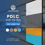 Decorative Switchable Smart PDLC Film For Privacy And Stylish Glass