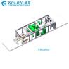 Buy cheap 11 Brushes Automatic Tunnel Car Wash Machine length 14900mm from wholesalers