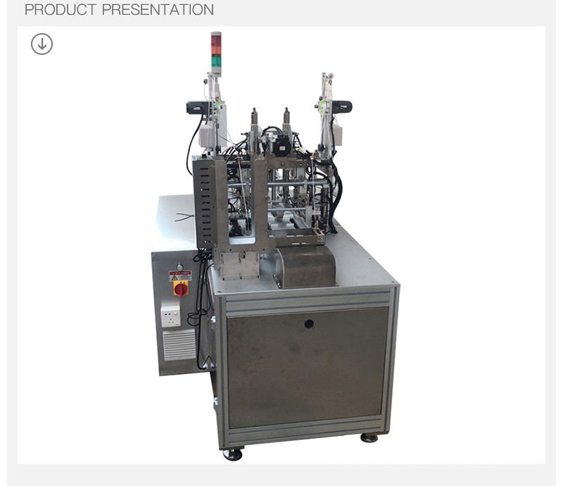Flat Mask Ultrasonic Ear Loop Welding Machine PLC Controlled