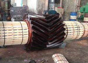 Quality Forged AISI 8620 Steel Herringbone Gear Shaft for Heavy Duty Machinery wholesale