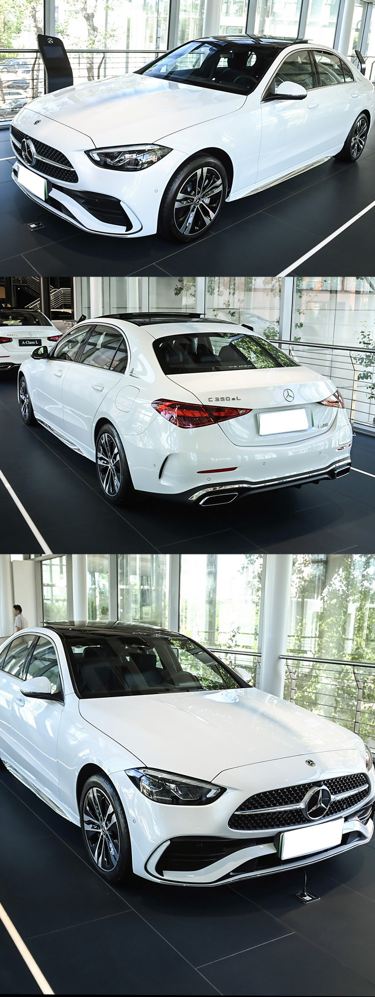 2025 Mercedes Benz C Class 200 L New Car Sports 1.5T Gasoline Sedan Vehicle