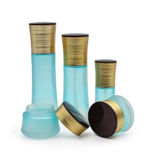 Quality 30ml 50ml Cosmetic Serum Bottle Cream Jar Screen Printing Surface wholesale