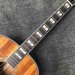 Custom Guilds 43 Inches Jumbo KOA Wood F50 Vintage Acoustic Guitar Gloss