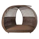 Waterproof Aluminum Wicker Patio Daybed