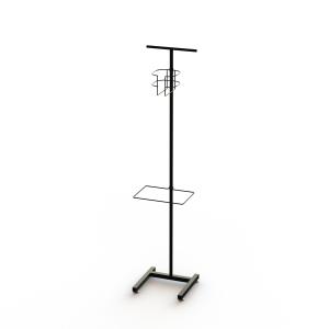 Quality Sanitation Station Freestanding Poster Display Stand wholesale