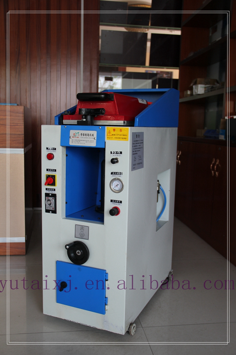 pneumatic manual-type single head shoe sole pressing machine