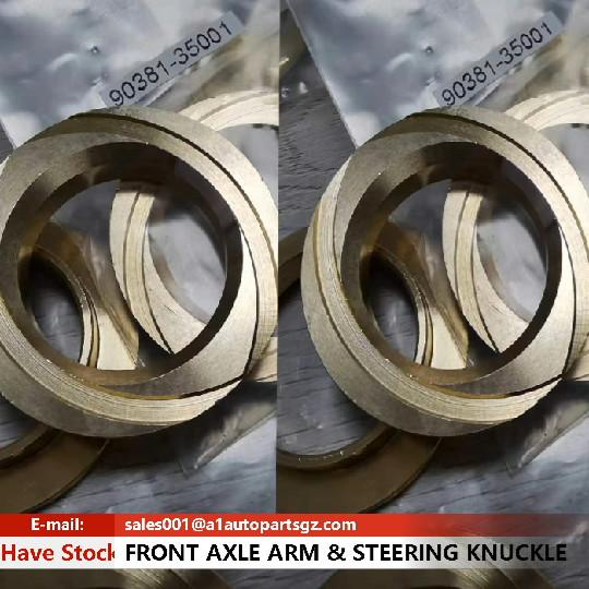 Front Axle Arm Steering Knuckle Copper Flanged Sleeve Hzj78 Uzj100 Lexus Lx470