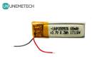 Over 500 Cycles Life Rechargeable 3.7V 60mAh Lithium ion Polymer 350926 Battery