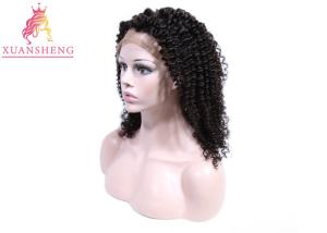 Quality Free Style Human Lace Front Wigs With Baby Hair Silky Deep Curly Thick Ends wholesale