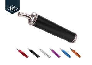 Quality Pipes 20mm Motorcycle Exhaust Muffler Slip On Stainless Steel Street Motocross Silencer wholesale