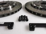 Rear Enlarged Disc Car Brake Parts 355*22mm Bell Bracket For Audi Rs3