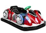 Safety Theme Park Bumper Cars , Electric Ice UFO Bumper Cars 6-10 km/h Speed