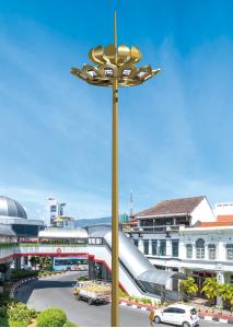 Quality High power LED flood light of Street Light Solar Stadium Park Lighting 15m-40m high mast led street light high mast lamp wholesale