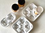 Reach Biodegradable Compostable 2 Cup Holder Cup Carrier Packaging