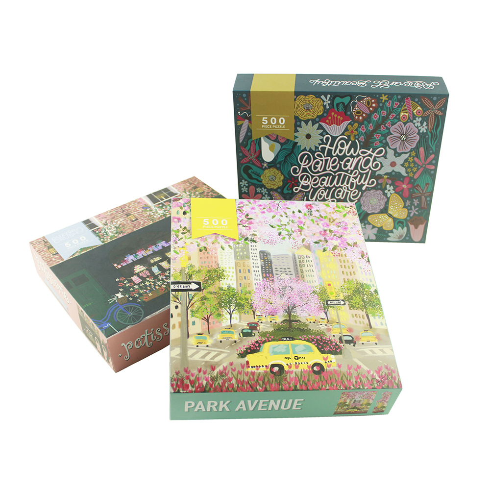 Children 250g CCNB 3d Paper Jigsaw Puzzle Games 70x50cm Size