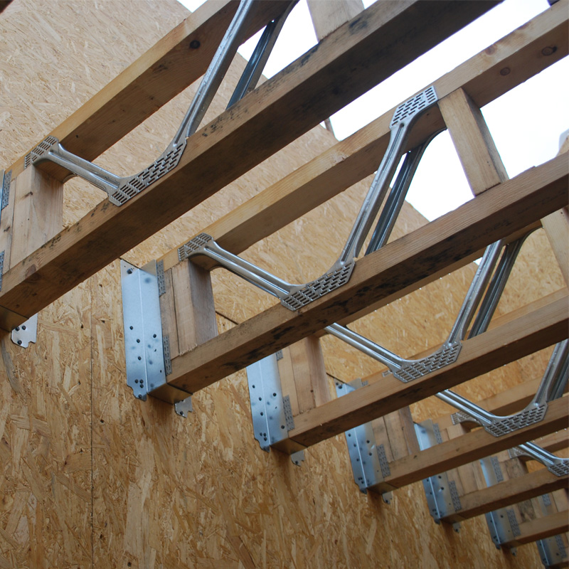 Custom Length U-Shape Galvanized Joist Hanger Top Choice for Wood Building Connectors