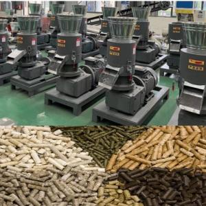 Quality 200-500kg Per Hour Sawdust Wood Pellet Machine Moving Roller Wood Pellet Mill Machine For Industrial Use wholesale