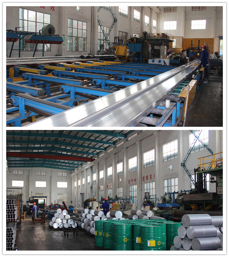 Cutting , Bending Aluminum Extrusion Profiles For Roof Top Custom