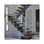 Customized Outdoor Balcony Glass Railing 6mm-15mm Glass Staircase