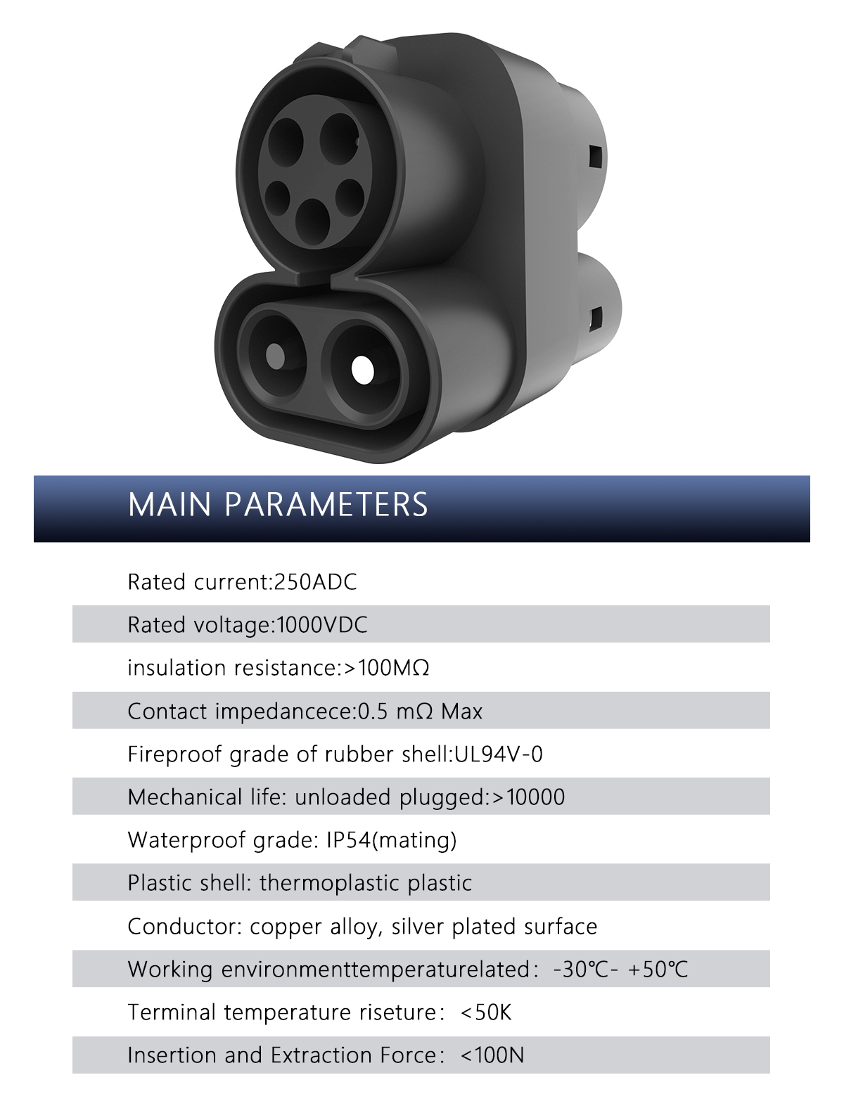 CE Certified EV CCS1 to CCS2 Adapter for Fast Charging Stations by BYD Automatic Compatibility