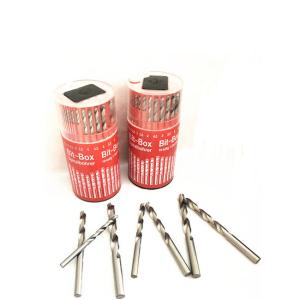 Quality Barrel Cobalt High Speed Steel Twist Alloy Drill Bit 19pcs 1-10mm wholesale